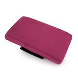 Pink memory foam car armrest cushion for center console. A unique Car-Wah! comfort car accessory for your daily drive.