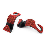 red rhinestone car headrest hooks set of 2 bling car organizer hooks. A premium and unique car organizer by Car-Wah! for your daily commute
