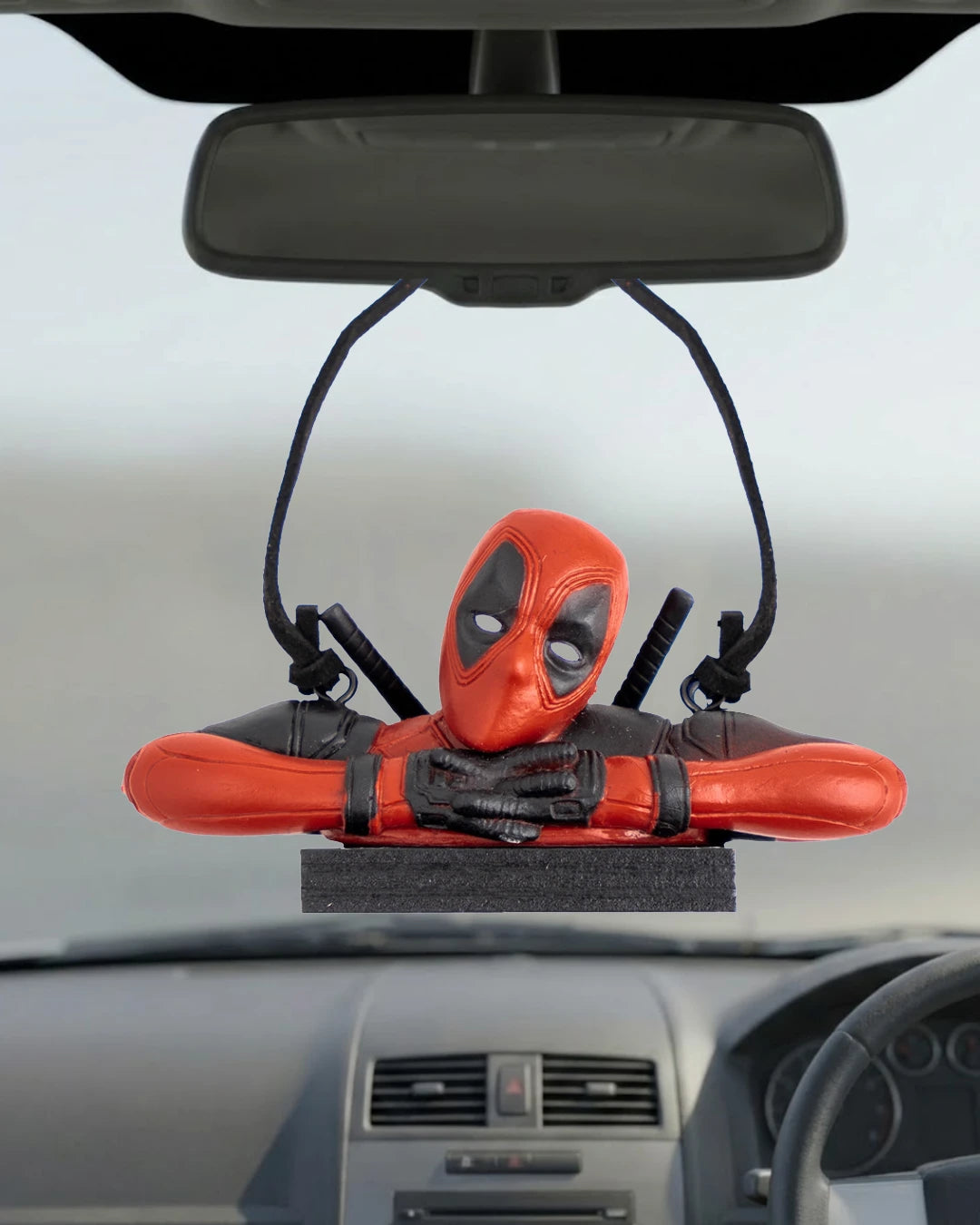 Car-Wah! Anti-Hero car dangler rear view mirror hanging accessory half pose resin action figure