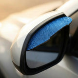 Blue rhinestone car side mirror cover – decorative ORVM garnish for cars. A statement Car-Wah! car accessory that adds instant personality.