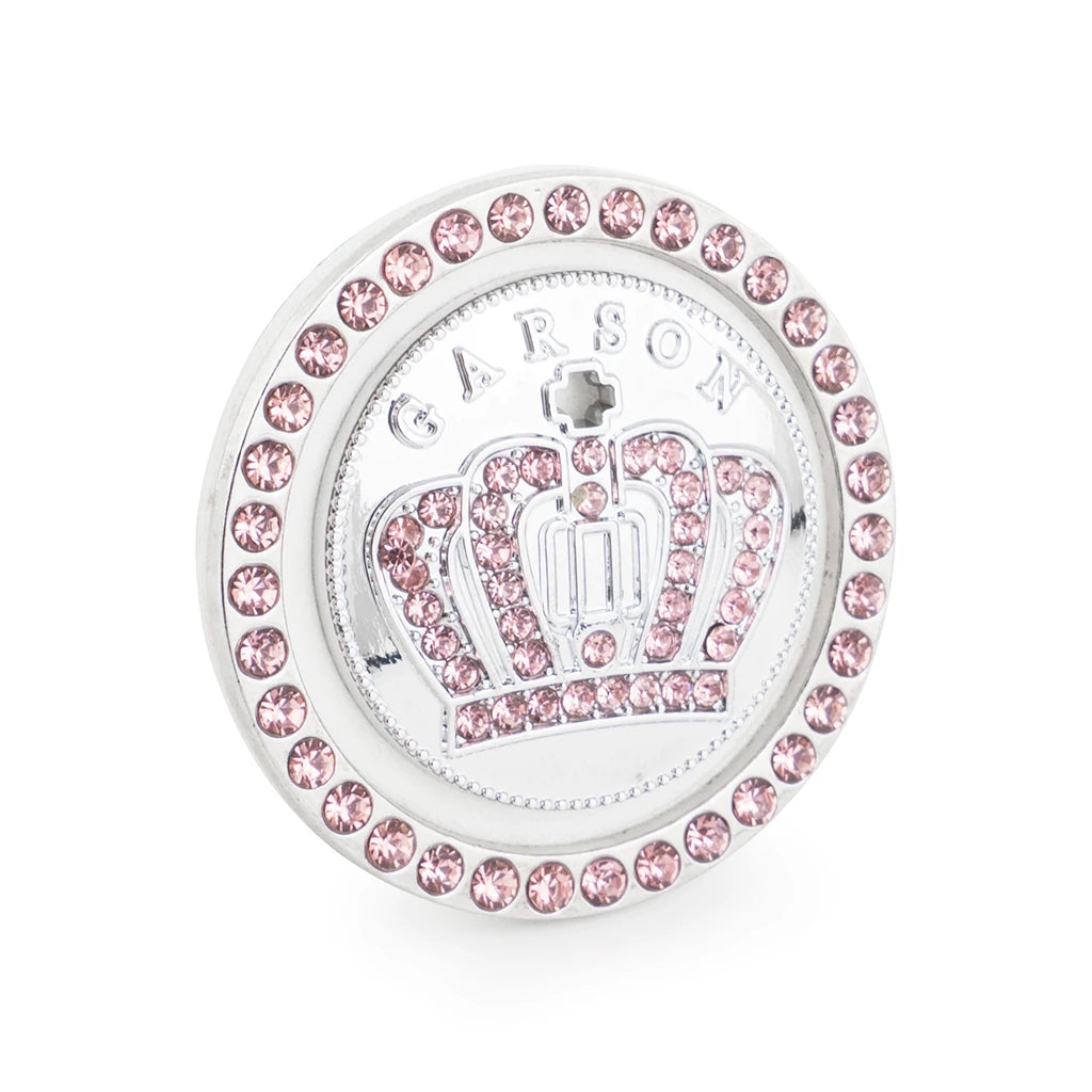 Pink crown rhinestone car start button cover – 3.8cm push start ring. An  aesthetic Car-Wah! upgrade for car.