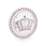 Pink crown rhinestone car start button cover – 3.8cm push start ring. An  aesthetic Car-Wah! upgrade for car.