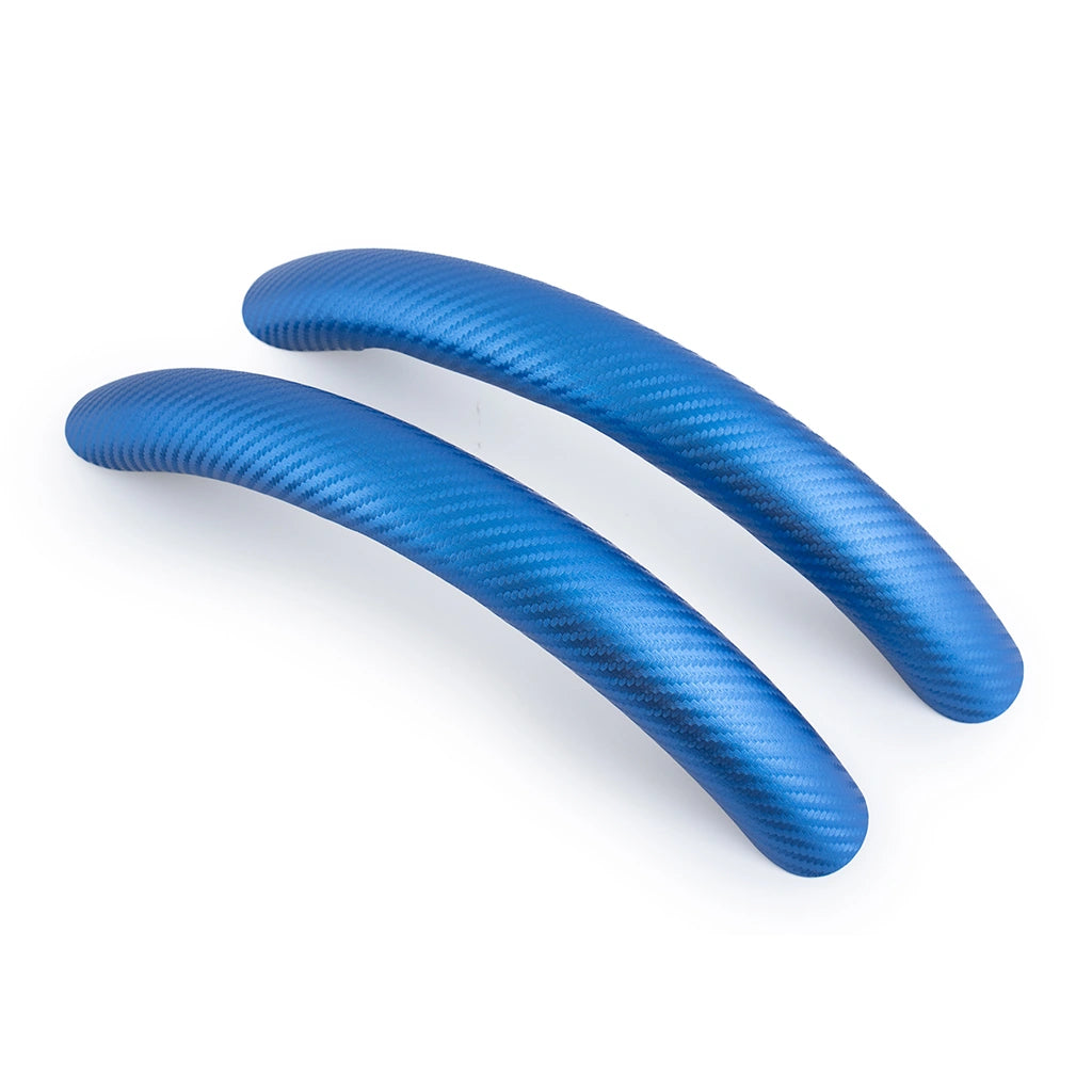 blue carbon fibre car steering wheel cover product view