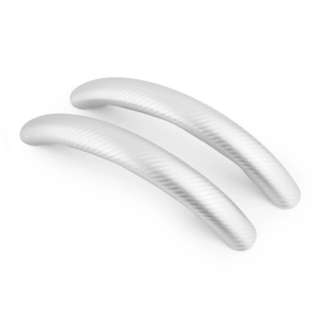 silver carbon fibre car steering wheel cover product view