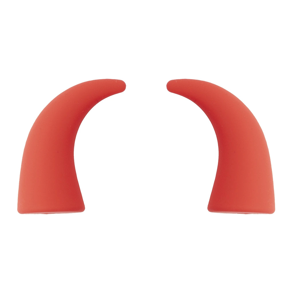 red devil horn car dashboard decoration 3D interior accessory. An aesthetic Car-Wah! car accessory for your space on wheels
