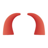 red devil horn car dashboard decoration 3D interior accessory. An aesthetic Car-Wah! car accessory for your space on wheels
