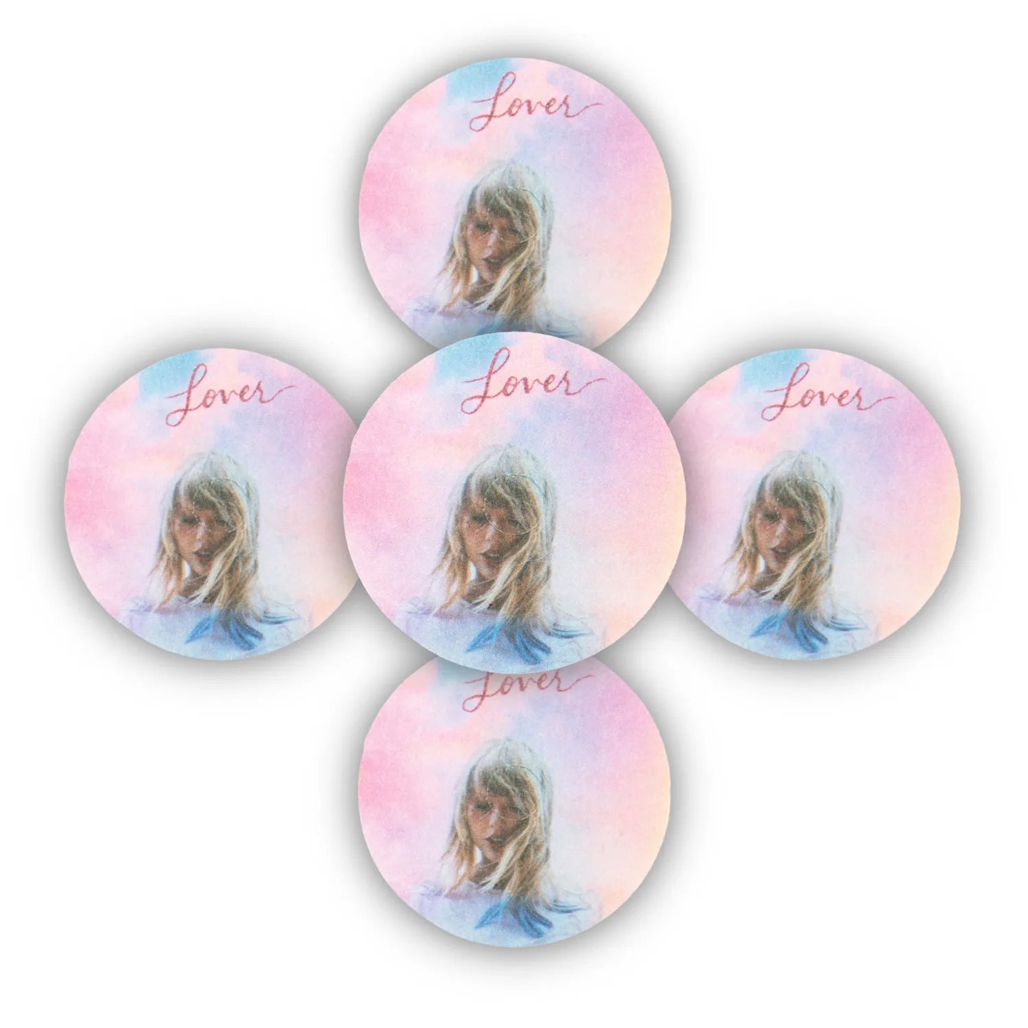 Lover era inspired record player car perfume refill discs – 5 pack