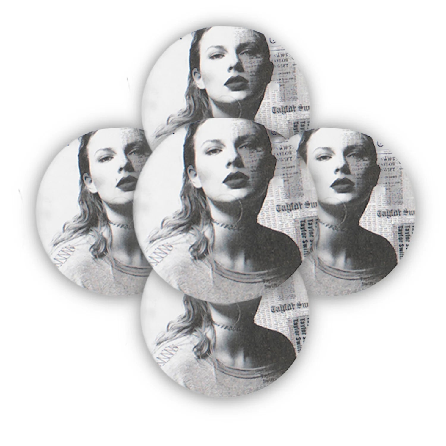 Reputation era inspired record player car perfume refill discs – 5 pack